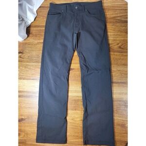 Prana Men's Brion Slim Pants - Dark Gray